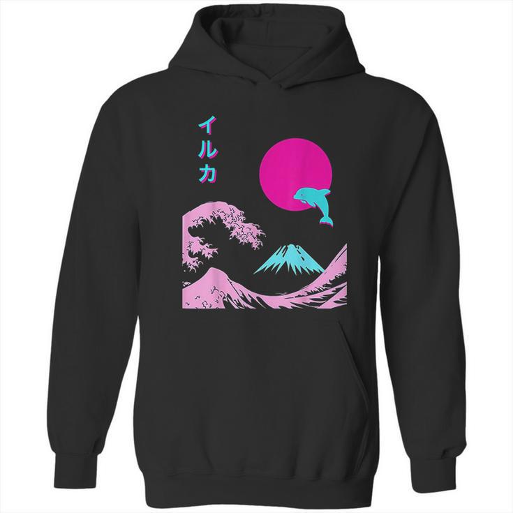 Japanese Dolphin Hoodie