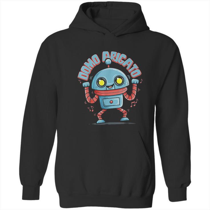 Japanese Pop Culture Music Robot Domo Hoodie