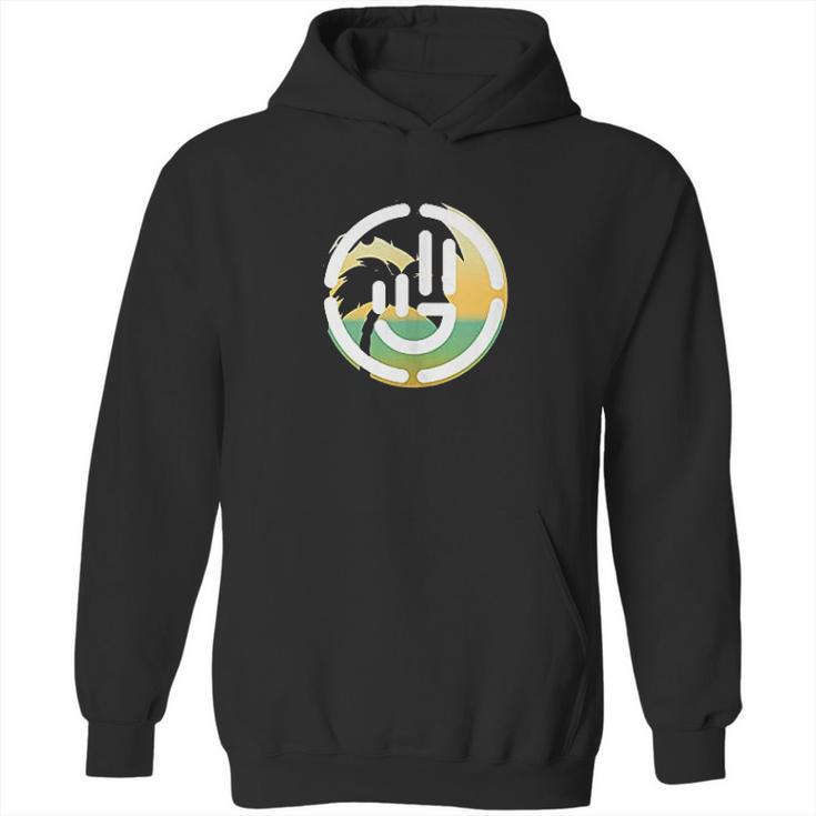 Jeep Wave Peace Sign Tropical Summertime Hoodie