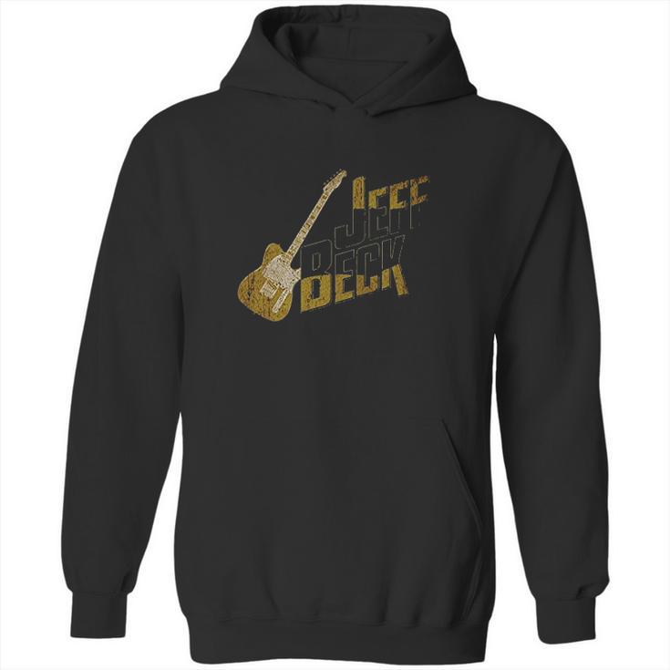 Jeff Beck  His Yellow Telecaster Hoodie