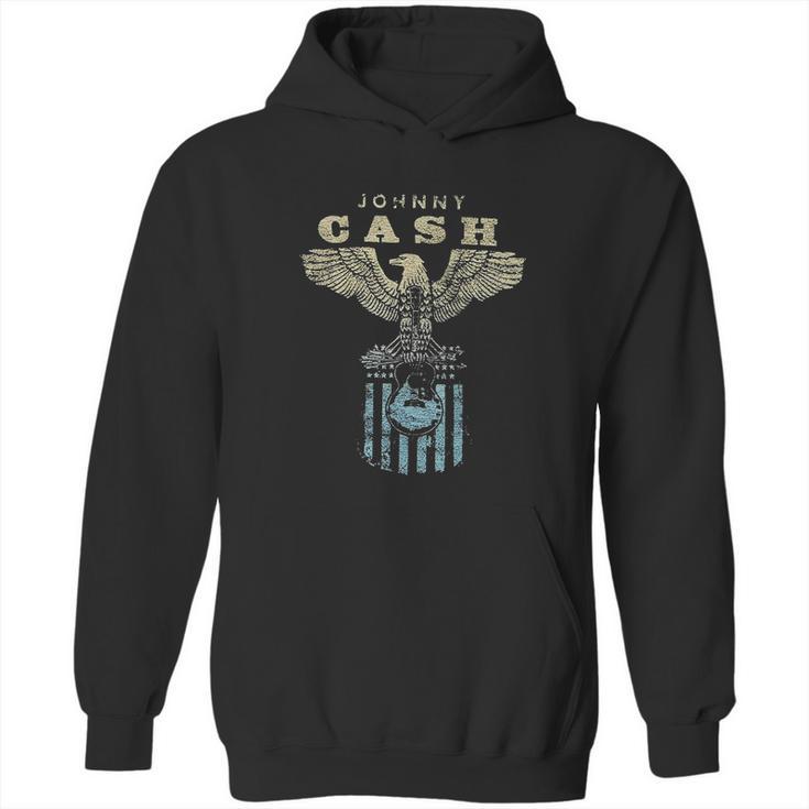 Johnny Cash Mens Jc Eagle Hoodie