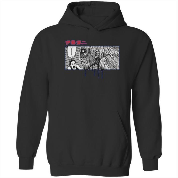 Junji Ito Dripping And Screaming Hoodie