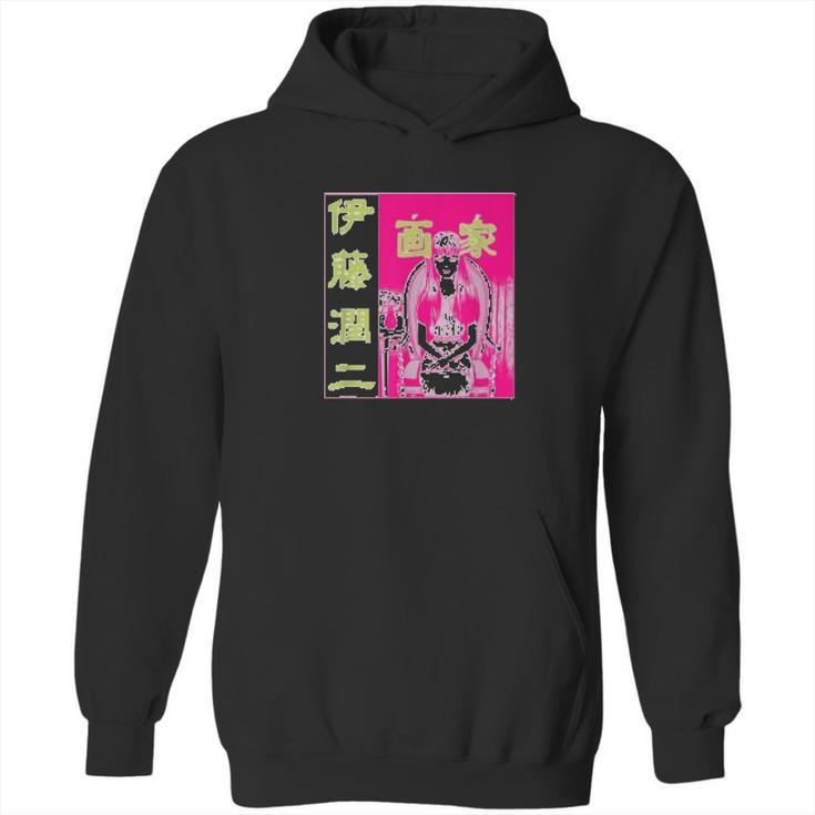 Junji Ito Sitting Girl Hoodie