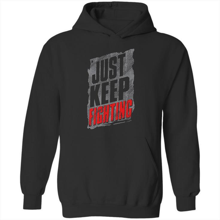 Kevin Owens Just Keep Fighting Authentic Hoodie