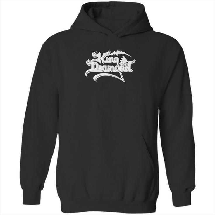 King Diamond Text Hoodie