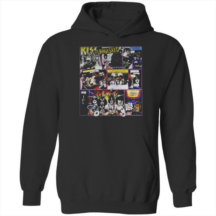 Kiss  1980 Unmasked Tshirt Hoodie