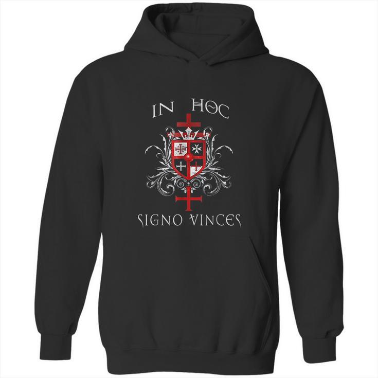 Knights Templar In Hoc Signo Vinces Hoodie