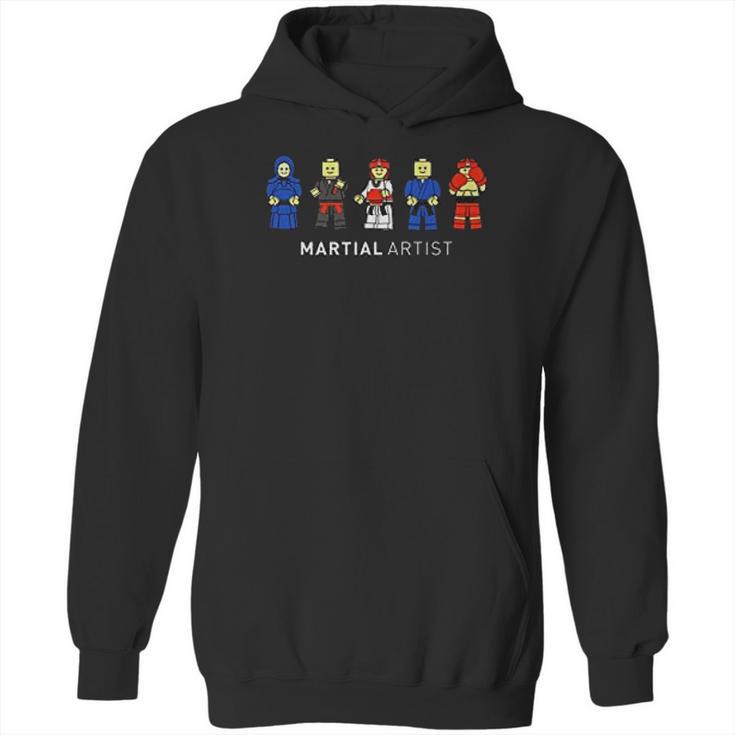 Korea Taekwondo Martial Arts Lego Hoodie