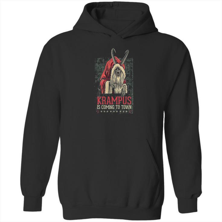 Krampus Poster Vintage Official Hoodie