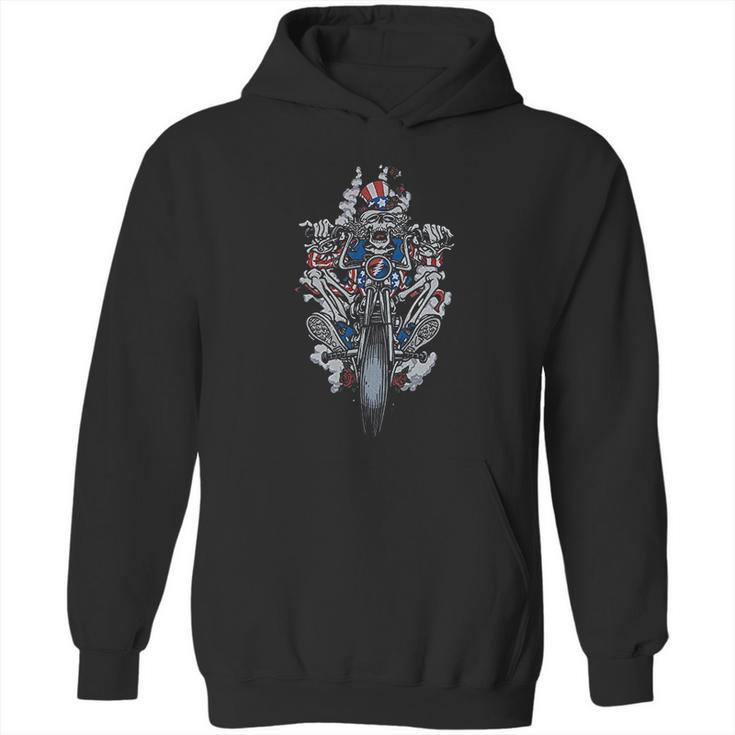 Liquid Blue Plus Size Grateful Dead Moto Sam Hoodie