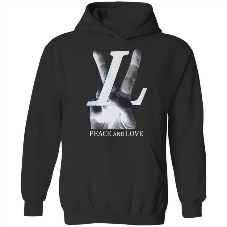 Louis Vuitton Peace And Love T Shirt Hoodie