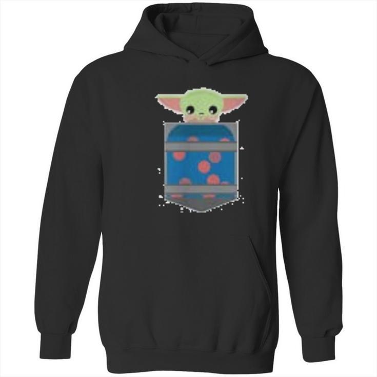 The Mandalorian The Child In Egg Container Hoodie