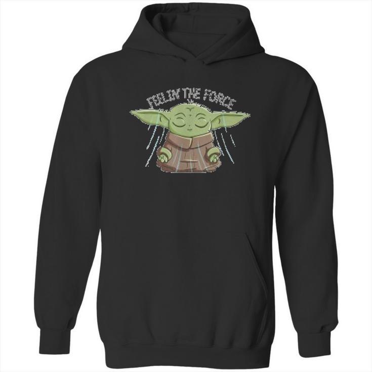 The Mandalorian The Child Feelin The Force Hoodie