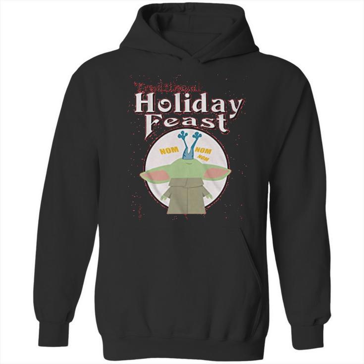 The Mandalorian Holiday Feast Hoodie