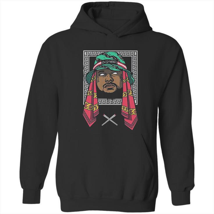 Mans Schoolboy Q Fashionable Music Band Hoodie