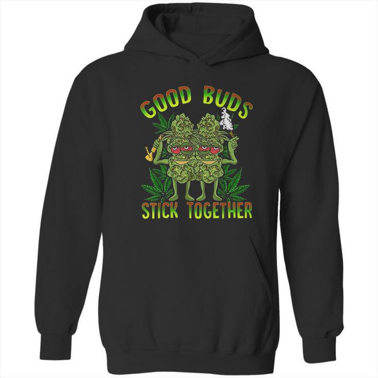 Marijuana Good Couples Funny Hoodie