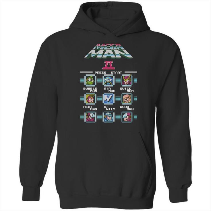 Megaman 2 Stage Select T-Shirt Hoodie