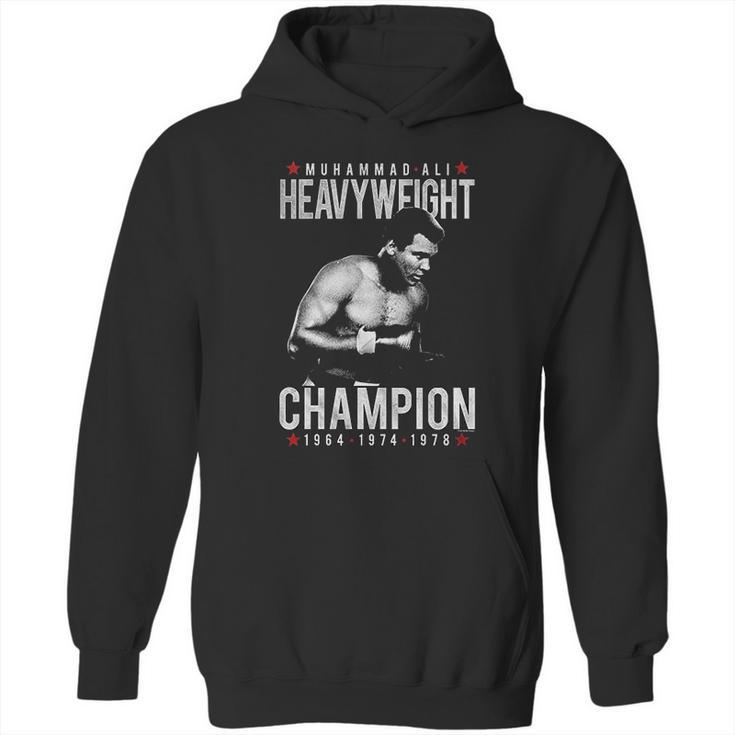 Muhammad Ali Heavy Champ Hoodie