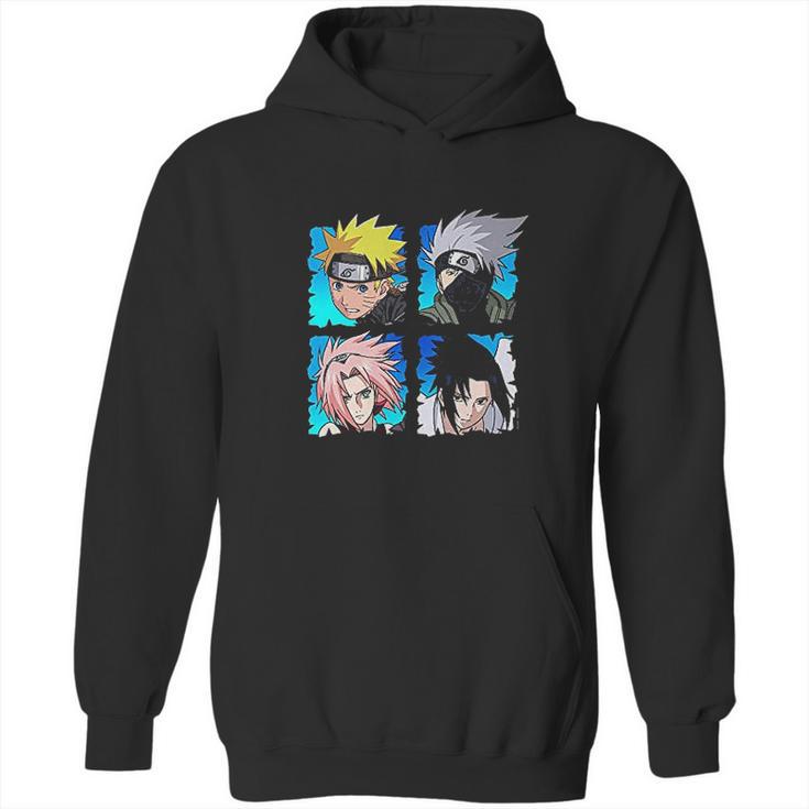 Naruto Shippuden 4 Heads Hoodie