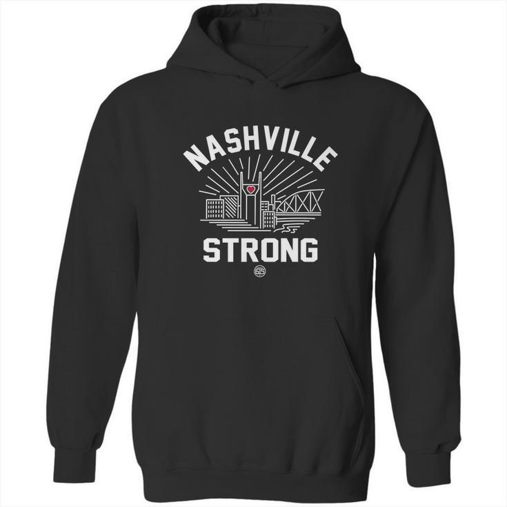 Nashville Strong Heart For Nashville Hoodie