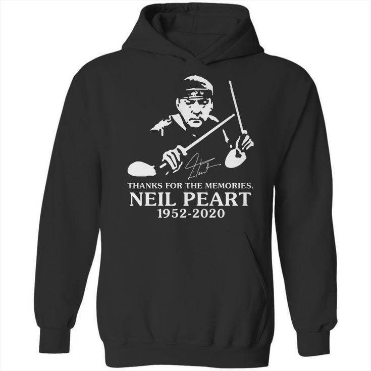 Neil Peart Thanks For The Memories Hoodie