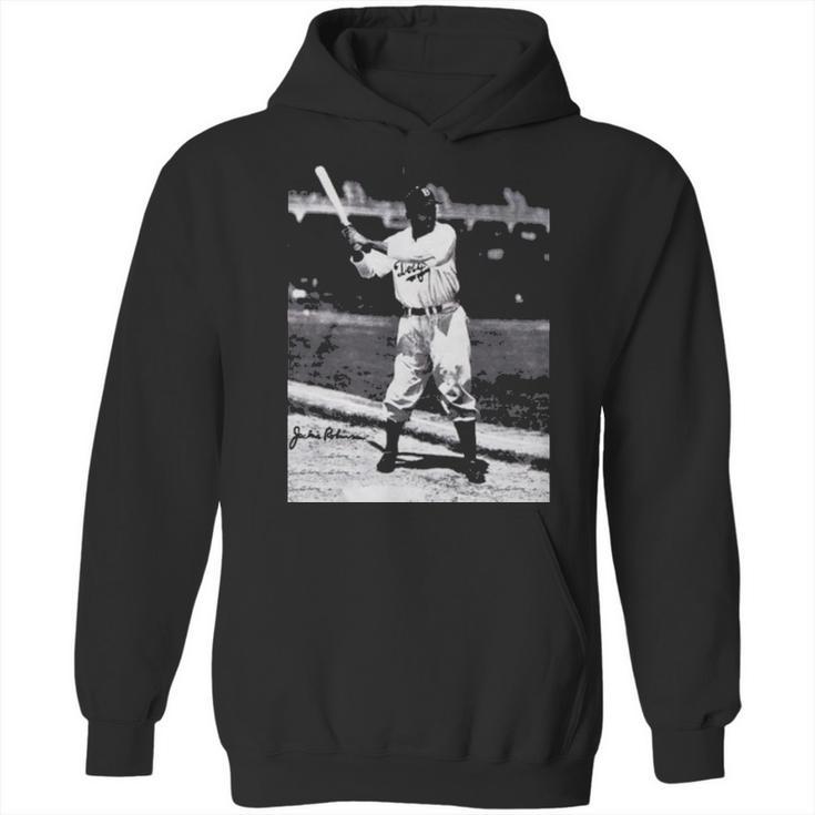 Ness Jackie Robinson Baseball Hoodie