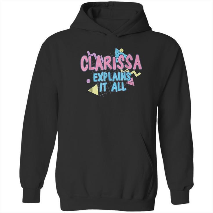 Nick Rewind Clarissa Explains It All Logo Hoodie