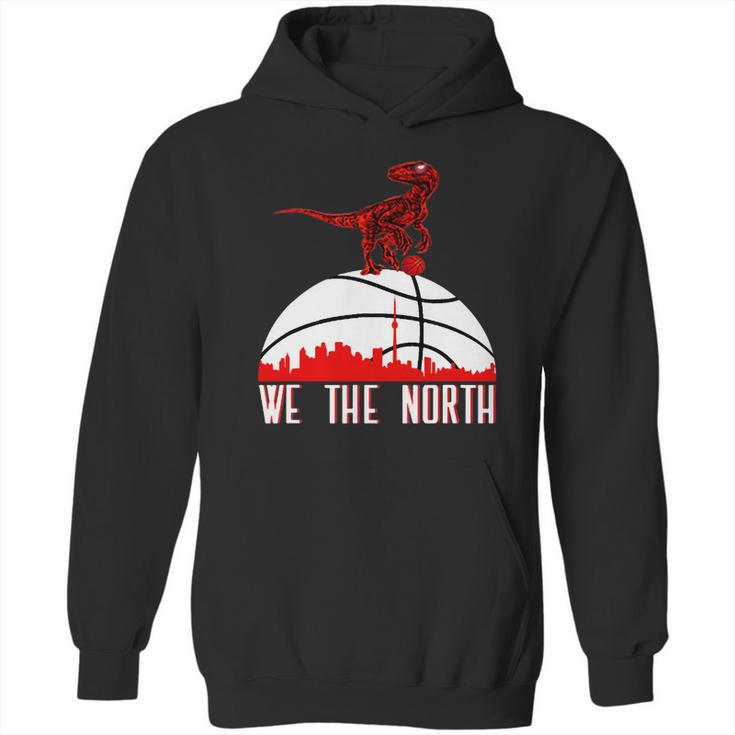 We The North Toronto Raptors Dinosaur Basketball Hoodie