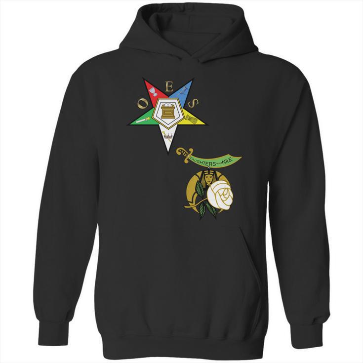 Oes Daughters Of The Nile Split Eastern Star Hoodie