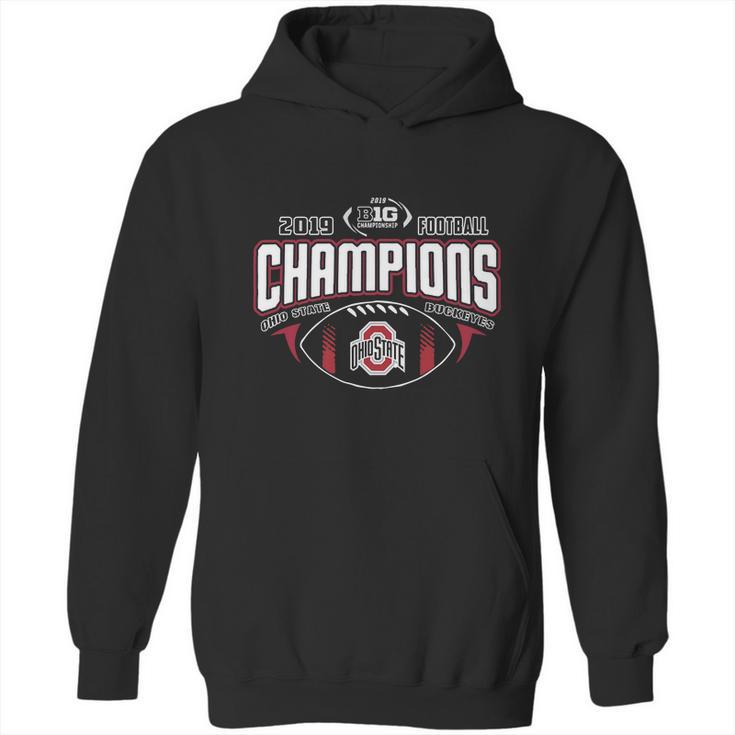 Ohio State Buckeyes 2019 Big Ten Football Champions Hoodie