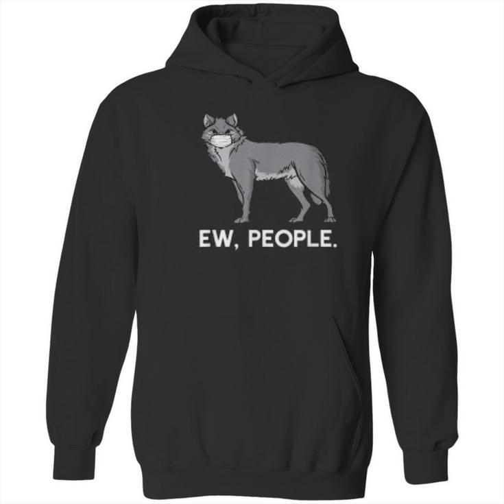 People Wolf Social Distancing Hoodie