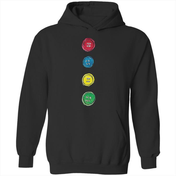 Pete The Cat Petes Buttons Hoodie