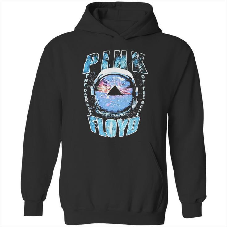 Pink Floyd Dark Side Of The Moon Astronaut Helmet Black Graphic Hoodie