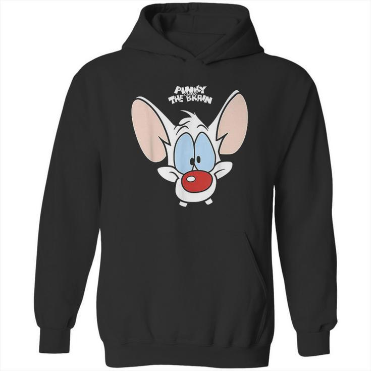 Pinky And The Brain Pinky Big Face Hoodie