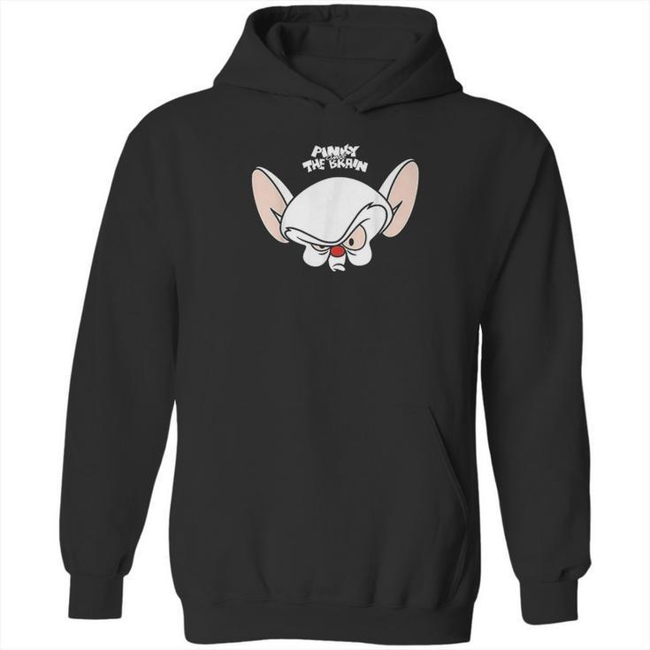 Pinky And The Brain Big Face Hoodie