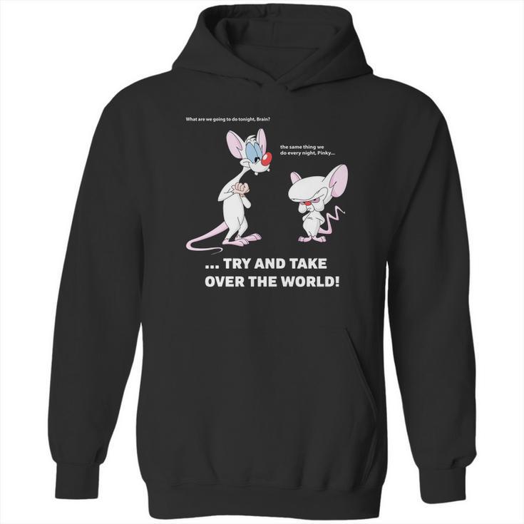 Pinky And The Brain Hoodie