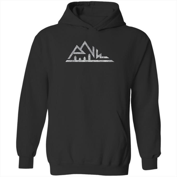 Pnw Mountains Pacific Northwest Native Dark Color Hoodie