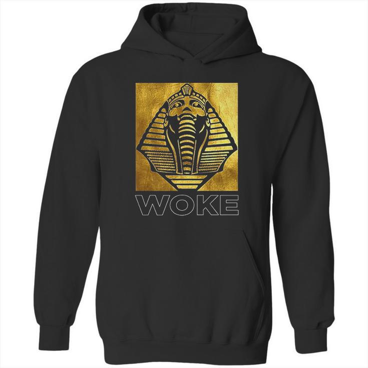 Pride Woke African American Egyptian Kemetic King Tut Hoodie