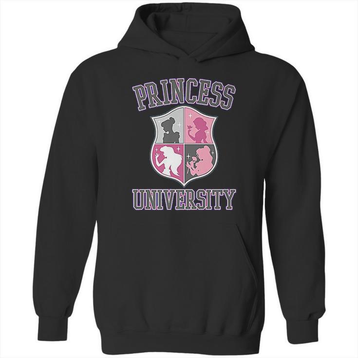 Princess University College Text Logo Hoodie