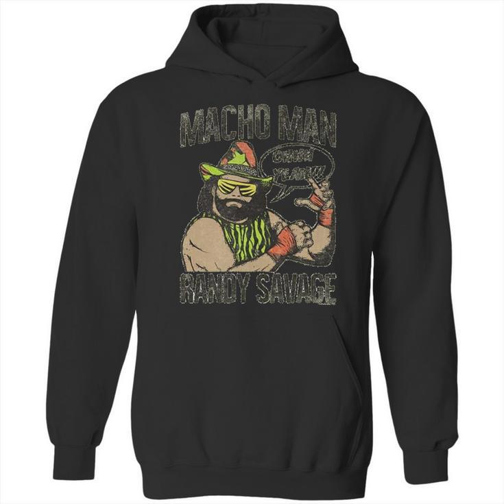 Randy Macho Man Savage Oh Yeah Graphic Hoodie