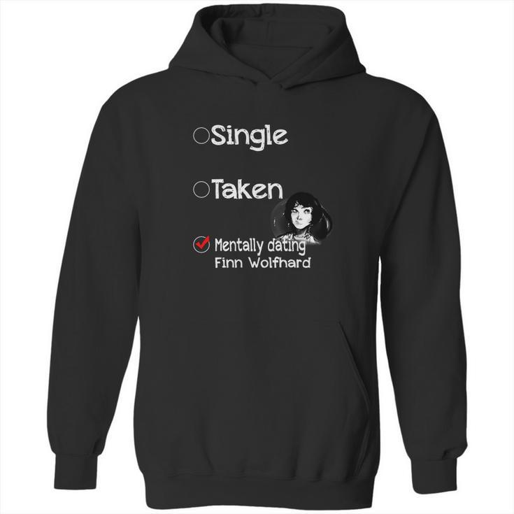 Relationship Status Mentally Dating Finn Wolfhard Shirts Hoodie Sweater Long Sleeve Hoodie