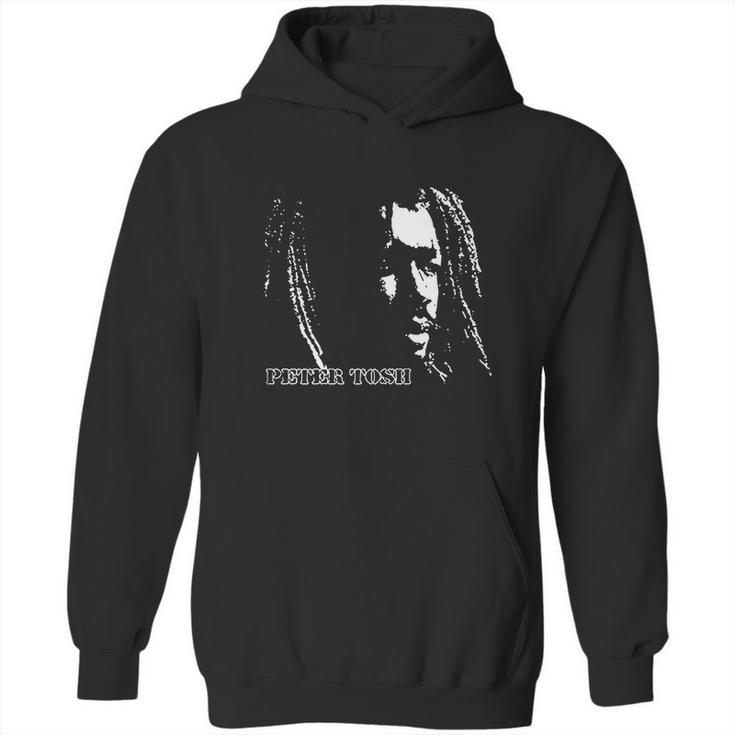 Retro Graphic Peter Tosh Art Hoodie