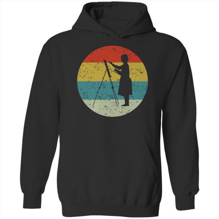 Retro Vintage Artist Hoodie