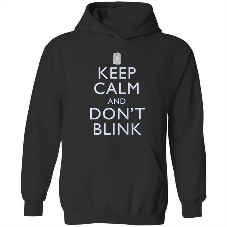 Ripple Junction Doctor Who Keep Calm And Dont Blink Hoodie