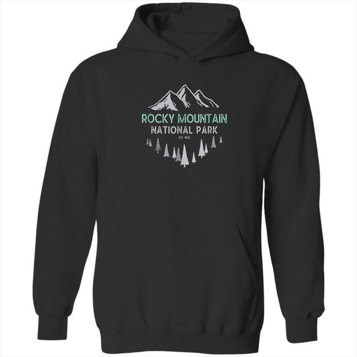 Rocky Mountain Vintage National Park Hoodie