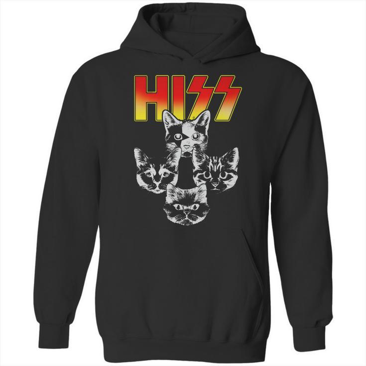 Hiss Music Cat Band Hoodie