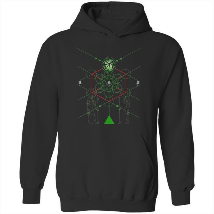 Sacred Geometry Kemetic Spirituality Heru Hoodie