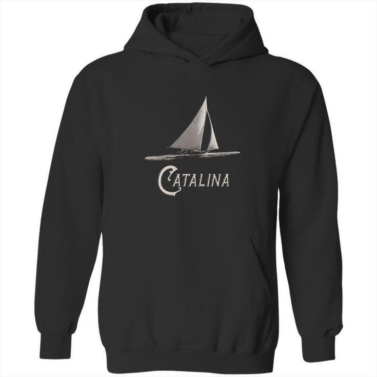 Sailing Catalina Vintage Sail Boat Hoodie