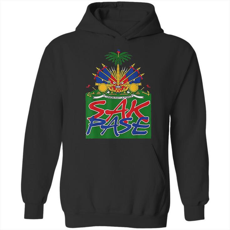 Sak Pase Cute Haitian Creole Pride Hoodie