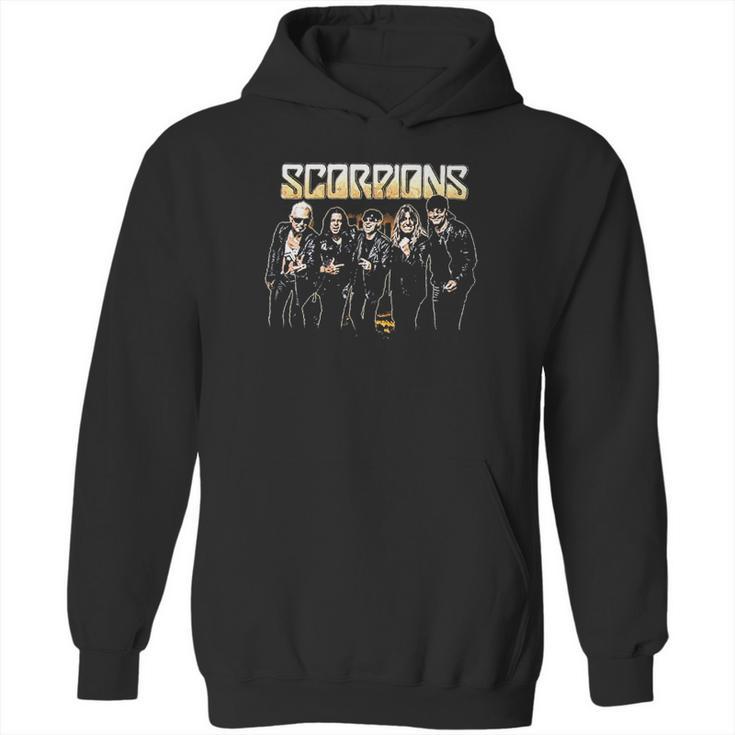 Scorpions City Pic Crazy World Tour 2017 Hoodie